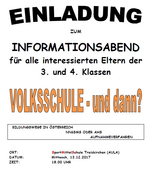 Informationsabend