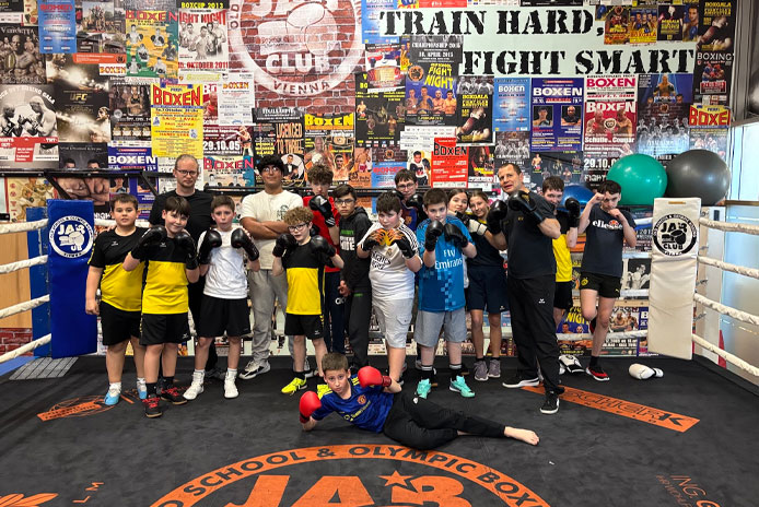 Besuch des Boxklubs JabClub