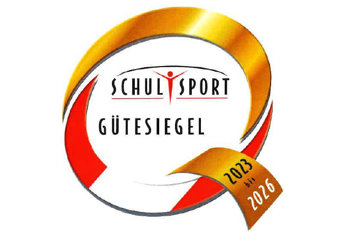 Schulsport Gütesiegel in Gold