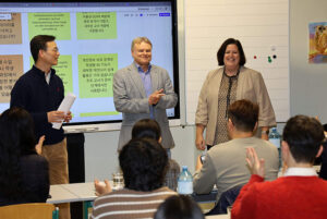 Besuch der Delegation aus Südkorea